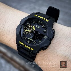 G-SHOCK GA-B001 Bluetooth All new Design BATMAN Yellow Black