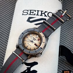 Seiko 5Sports Limited Naruto & Boruto Only6500Piece in the World SRPF71K1 (Gaara)
