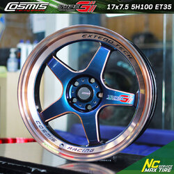 ล้อแม็กขอบ17 / Cosmis / TypeG / GrandTurismo / ล้อแม็กสีCustom Color / 17x7.5 5H100 ET35