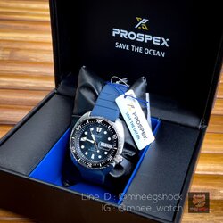 Seiko King Turtle Save The Ocean Dark Manta Ray เต่ากระเบนกลางคืนสวยจริงๆ