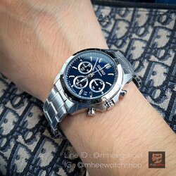 Seiko Chronograph JDM Blue Dial Japan Only