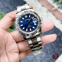 Seikomod Blue Dial Datejust Jubilee 39mm