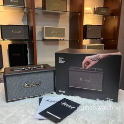 ลำโพง Marshall Action3 Black edition รุ่นใหม่ล่าสุด Dynamic Loudness Bluetooth 5.2