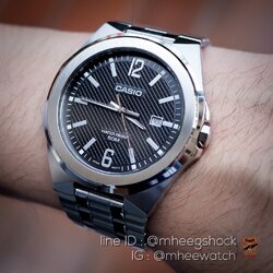 Casio หน้าCarbon สายJubilee สุดหรู