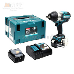 MAKITA บล๊อกไร้สายขนาด 1/2นิ้ว 18V 3.0AH รุ่น DTW-1002RFJ