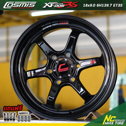 ล้อแม็กขอบ18 / Cosmis Xt-006RS / 18x9.0 6H139.7 ET35 / สีดำเงาพิเศษ
