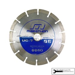 MARATHON ใบเพชรตัดคอนกรีต 7" 180X2.3X25.4MM รุ่น UC-7