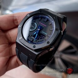 G-Shock Casioak หน้า AP midnight Blue Rubber ของแท้ ประกัน 1 ปี