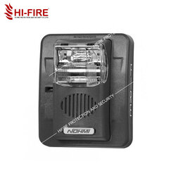 ไฟกระพริบแจ้งเตือนพร้อมแตร รุ่น NEC3-24WR ยี่ห้อ NOHMI