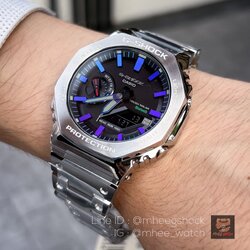 G-Shock Limited New Arrival GM-B2100PC-1A Full Metal Special Color Titanium Dial