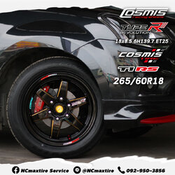 ล้อแม็กขอบ18 / Cosmis / Type-R / Revolution / T1RS / 18x8.5 6H139.7 ET25 / 255/50R18