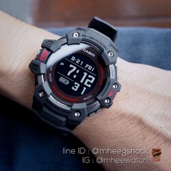 Smart Watch GBD-H1000-8 สีเทาแดง แรไอเทม สีที่หายากที่สุด