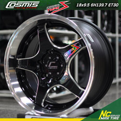 ล้อแม็กขอบ18 / Cosmis / Type-S / เส้นใต้ดำ / 18x9.5 6H139.7 ET30 / 18x10.5 6H139.7 ET35
