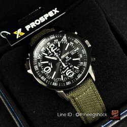 Seiko Pam Prospex Solar Military Alarm Chronograph SSC295P1 Very Rare item