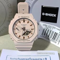 G-Shock หน้าAP size mini GMA-S2100-4A สีเบจ dial pink gold