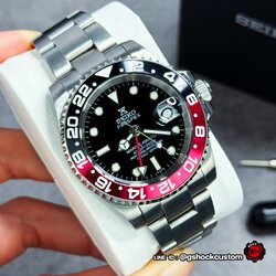 Seikomod Coke Submarine GMT Movement