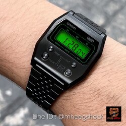 Casio Black Vintage Digital Watch