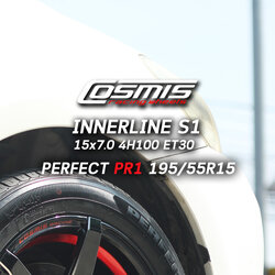 [ NCชลรีวิว.EP53 ] TOYOTA VIOS กับล้อแม็กขอบ15 Cosmis innerline s1