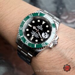 Seikomod Starbucks Silver Oyster Strap