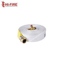 สายส่งน้ำดับเพลิงสีขาว ชนิดใยสังเคราะห์ ยี่ห้อ Atlas มาตรฐาน EN จากประเทศสเปน