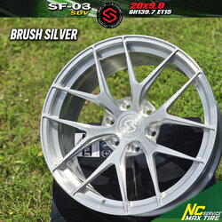 ล้อแม็กฟอร์จขอบ20 / S-Forged / SF-03 Brush / สำหรับ SUV PPV และ กระบะตัวสูง / 20x9.0 6H139.7 ET15 / ราคารวม4วง / NCmaxtire