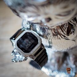 G-Shock Custom DW-5600 Silve