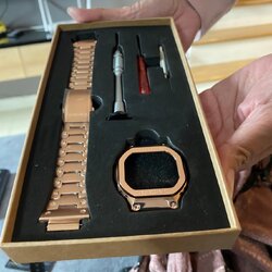 กรอบสาย Full Metal Rose Gold วัสดุเทพๆ