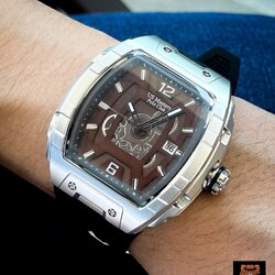 US Master Polo Club นาฬิกาข้อมือ RX-1 VORTEX M.2 BROWN น้ำตาล สไตล์RM