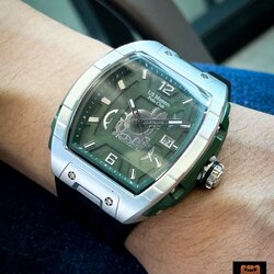 US Master Polo Club นาฬิกาข้อมือ RX-1 VORTEX M.2 HULK Green เขียว สไตล์RM