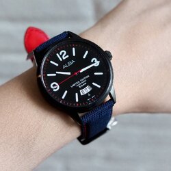 Alba Denim limited500เรือน ในโลกเท่านั้น ฝาหลังตอกNo.ทุกเรือน