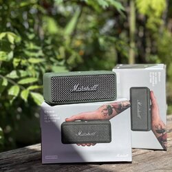 ลำโพง Marshall รุ่นEmberton สี Forest Green ของแท้ล้าน% กันน้ำได้