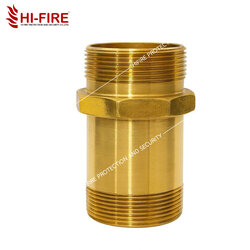 ก้านทองเหลือง เกลียวนอกแป๊ป 2.5" x เกลียวนอก NPT 2.5" ยี่ห้อ Hi-Fire