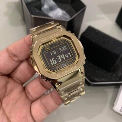 Full Metal Gold GMW-B5000GD-9 เซเลปใส่เยอะมาก