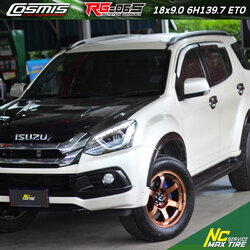 ISUZU MU-X / ล้อแม็กขอบ18 / Cosmis / RG-06S / Copper / Custom Color / 18X9.0 6H139.7 ET0 / SUV / PPV
