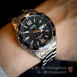 Casio Black Sport ของแท้ 100% ประกันศูนย์เซ็นทรัล (เลิกผลิต *Rare Item*)Black Rosegold