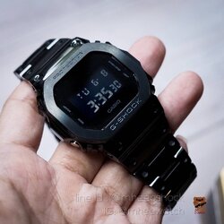 G-Shock Custom รมดำ Full Metal