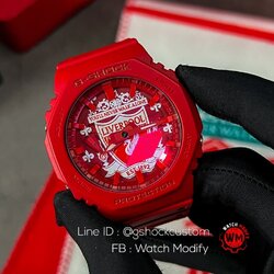 G-SHOCK Ga-2100 Customized The Reds Liverpool