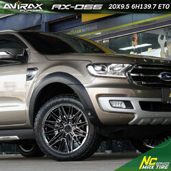 Ford / Everest / ล้อแม็กขอบ20 / Cosmis / Avirax / AX066 / 20X9.5 6H139.7 ET0 / Custom black chome / NC / ล้อแม็กสวยๆ
