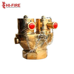 รีเรย์รับน้ำเข้าตึก ขนาด 4"x2.5"x2.5" ทองเหลือง