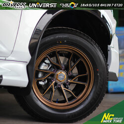 Isuzu Mu-x / ล้อแม็กขอบ18 / Avirax / Universe / Custom Color / 18x9.5/10.5 6H139.7 ET20