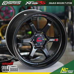 ล้อแม็กขอบ18 / Cosmis Xt-006RS / 18x9.0 6H139.7 ET35 / สีดำด้านทั้งวง