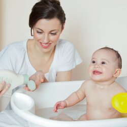 Baby Check List อุปกรณ์เลี้ยงลูก เตรียมของใช้เด็กแรกเกิด หมวด ของใช้อาบน้ำ