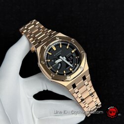 G-Shock Casioak AP Style Full Rosegold Sandblast