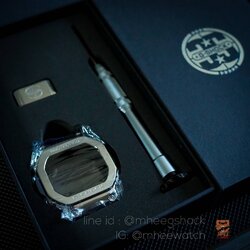 ชุดแต่ง รุ่น DW-5600 Silver Case