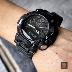 G-Shock นักบิน Bluetooth Black Carbon GR-B200 ของแท้ ประกันศูนย์