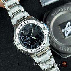 G-Shock G-Steel GST-B500D-1A1 Black Silver