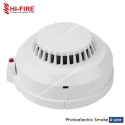 อุปกรณ์ตรวจจับควันแบบโฟโต้อิเล็คทริค ชนิด 4 สาย รุ่น S-314-4 ยี่ห้อ Cemen