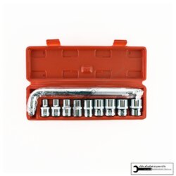 SATAGOOD ประแจบล็อกต่อด้าม ประแจด้ามแอล ขนาด 1/2" 4หุน ด้ามบล็อคตัวแอล ข้อต่องอ ข้อต่อL