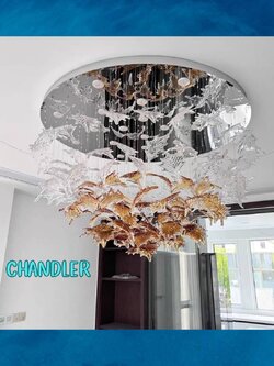 CT223A291 SOTMIA โคมไฟระย้า โคมไฟโมเดิร์น Chandelier Lighting โถงบรรได แต่งวิลล่า