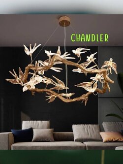 CT223A292 SOTMIA โคมไฟระย้า โคมไฟโมเดิร์น Chandelier Lighting ห้องทานอาหาร เคาน์เตอร์บาร์ นก